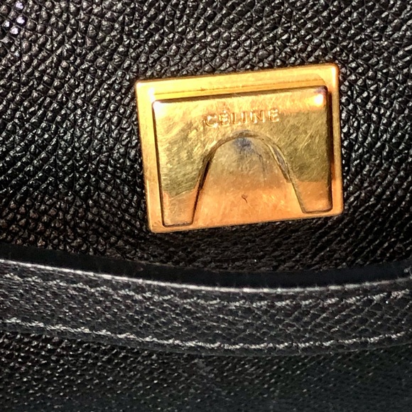 Celine Grained Calfskin Micro Belt Bag, Black - Picture 5 of 13